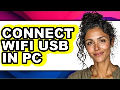 How to Connect Wifi Usb in Pc - Step by Step