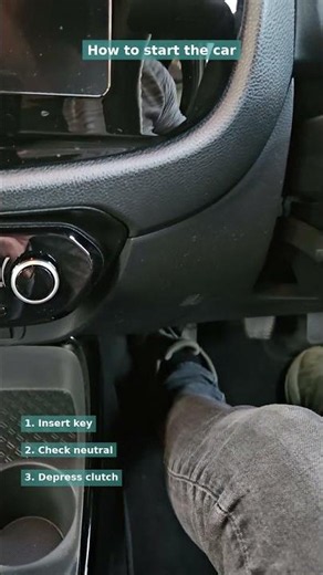 How to start the car - Toyota Aygo X