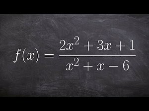 Determine the vertical asymptotes