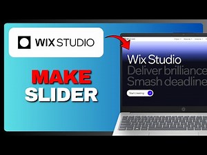 How to Make a Slider in Wix Studio: Step by Step Guide '2025'