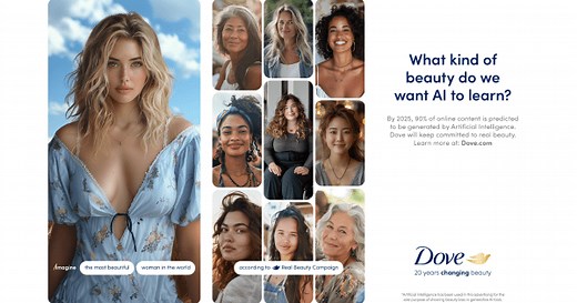Dove Wins Cannes Lions Media Grand Prix for Championing 'Real Beauty' in the Age of AI