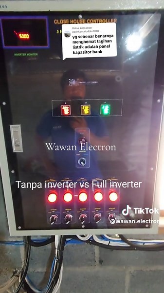 Membalas @userkamaluddin1010 bukti tanpa inverter vs full inverter #wawanelectron #panelblower #closehouse #panelkandangayam #inverter #variablespeed #kandanghematbop #panelkandangiot