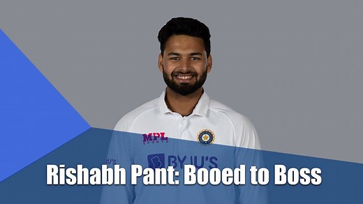 1.4M views · 875 shares | From being booed off the field in 2019 to becoming the hero at the Gabba in 2021, Rishabh Pant has come a long way  | ESPNcricinfo | Facebook