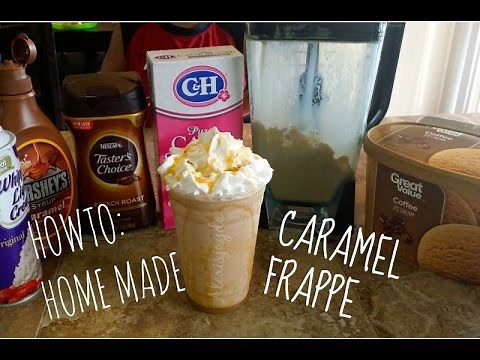 HOWTO: EASY HOME MADE CARAMEL FRAPPE