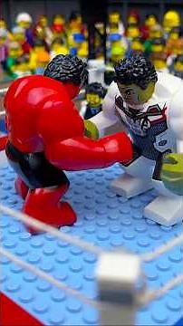 Red Hulk vs Hulk LEGO Battle!