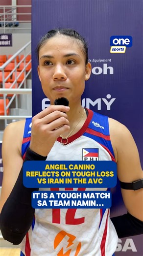 385K views · 10K reactions | ￼ CHIN UP, LADIES  Angel Canino reflects on the lessons learned from Alas Pilipinas’ tough Pool B loss to Iran in the AVC Women’s Volleyball Nations Cup, and shares how team captain Jia De Guzman lifted the squad’s morale after the game. | via Mei Lin Lozada/One Sports #AVCNationsCup #AlasPilipinas #OSOnTheSpot | One Sports | Facebook