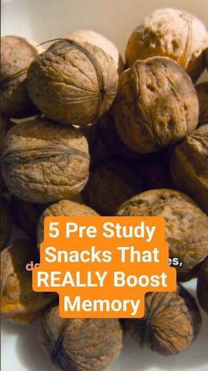 5 Pre Study Snacks That REALLY Boost Memory