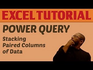 Power Query: Stacking Columns of Data (Unpivot, Split Columns by delimiter, and everything!)
