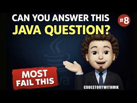 Can You Answer This Java Interview Question ? Catch Block Order Trap | Small Java Dopamine – 8 | MIK