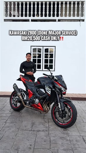 Kawasaki Z800 For Sale - 2013 Model with Major Service