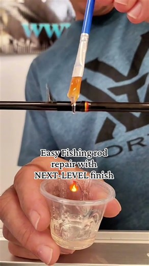 Quick & Easy Fishing Rod Repair 🔧. Bringing a fishing rod back to life is fun 🎣...Get Bit Outdoors