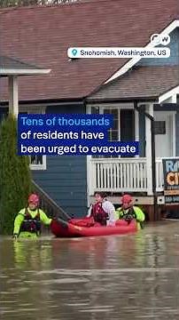 "Historic" floods hit Washington State | DW News