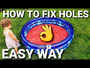 How to fix paddle pool. Fast and easy.