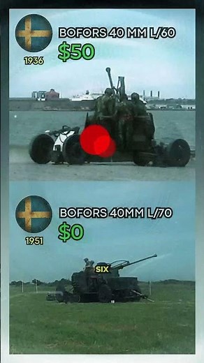 BOFORS 40mm L/60 VS L/70 💥 | The Evolution of the World's Deadliest Anti-Air Gun!