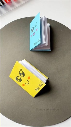 DIY Paper Notebooks / Paper Craft / How to make mini paper notebooks #shorts #love #diy #art