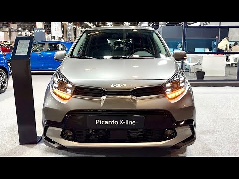 KIA PICANTO X-Line 2023 - FIRST LOOK & visual REVIEW (exterior, interior, PRICE)