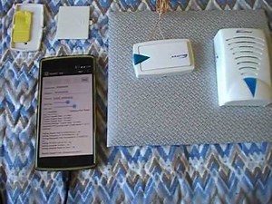 OnePlus One and HackRF using to send a parrot signal on 347 MHz of Chinese wireless doorbell