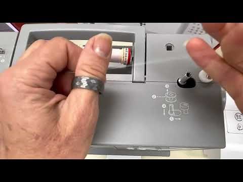How to thread the Singer HD6800C heavy duty sewing machine