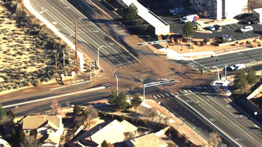 Northwest Albuquerque intersection closed due to water main break