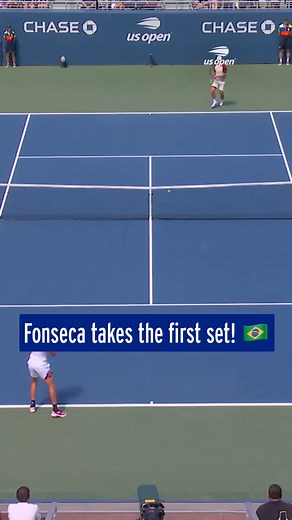 Grandstand is live right now for Fonseca!!! 🇧🇷 | US Open Tennis Championships