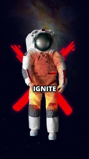 Does a Spacesuit Actually Catch Fire if Shot in Space?