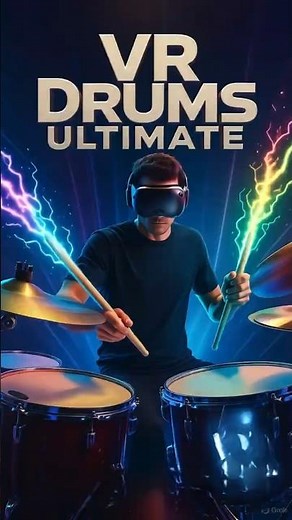 VR Drums Ult. — The Most Realistic Drumming Experience Yet! #vr #drums