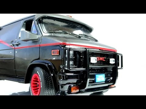 GMC Vandura 1983 A-Team Model- Greenlight 1/18