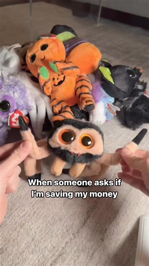 If anyone asks, tell them I'm investing my money in Ty's new Halloween collection 🎃 #beaniebabies #gimmebeanie #tybeaniebabies #beaniebaby #beanieboos #tybeanieboos #beanieboo #beaniebellies | Ty