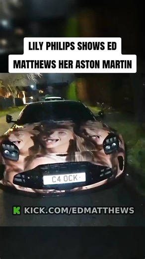 lily philips shows ed matthews her car #edmatthews #lilyphilips