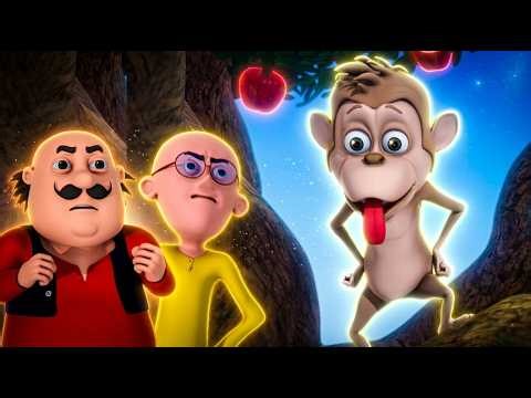 Motu Patlu को परेशान कर रहा Jaggu बंदर | Motu-Patlu