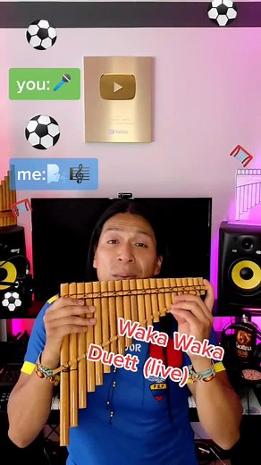 Shakira Flute Duet with Leo Rojas | EURO 2020 Music Performance