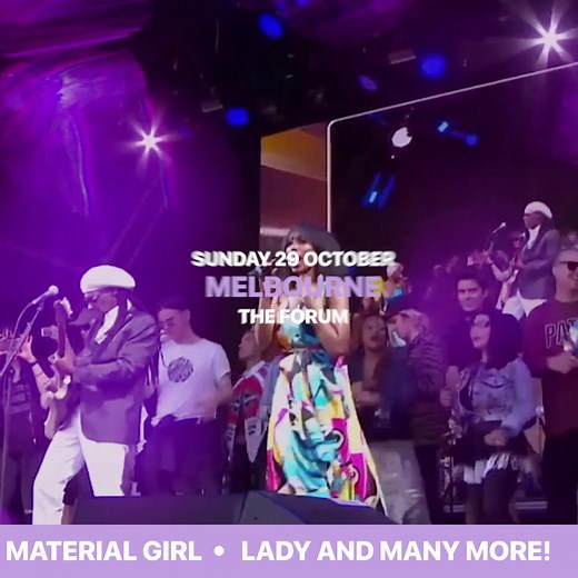 Hey Brisbane, get ready to dance this October as we perform a headline show at Fortitude Music Hall! Final tickets on sale now from livenation.com.au | Nile Rodgers