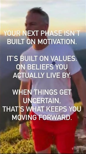 That’s why your values and beliefs matter.