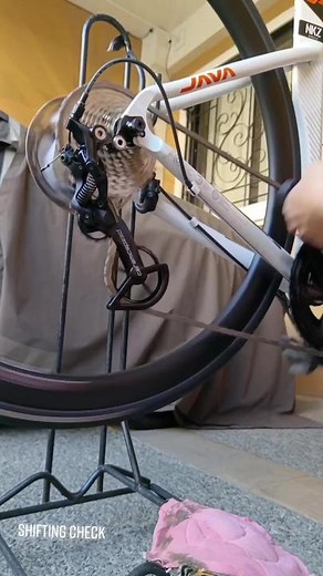 Shifting Check Shimano 105 R7000 #fyp #foryou #bike #siklistangtiktoker #shifting #shimano #trending