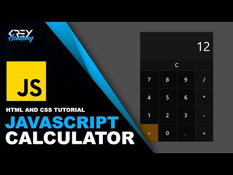 😮👉 Cómo hacer una CALCULADORA con HTML CSS y JAVASCRIPT🔥