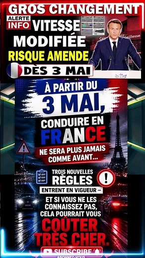 🚨 URGENT FRANCE : 3 Nouveaux Changements Routiers dès le 3 Mai ! #france #podcast #retraite #news