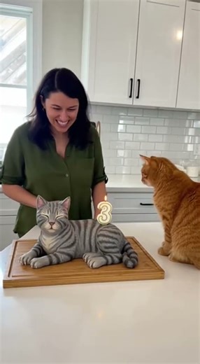 😹 The Funniest Cake Prank Ever! She Slices a Giant Surprise Inside #cakeprank #funny #viral