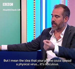 As fake news surrounding 5G and coronavirus continues to circulate on social media, Dr Xand Van Tulleken explains why 'it's not grounded in any kind of facts.' | BBC