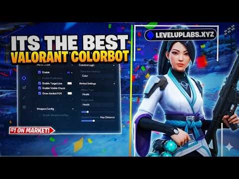 Trying Valorant Colorbot for the First Time… (Insane Results) *SHOWCASE / TUTORIAL*