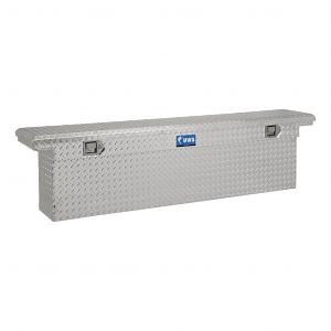 Bright Aluminum 72" Deep Slim Truck Tool Box, Low Profile (LTL Shipping Only)