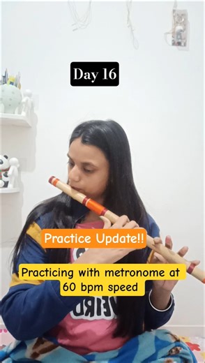 No New Tricks…Just Pure Practice! #flute #flutemusic #flutepractice#learnflute #trendingshorts#song