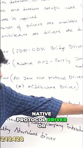 Java Native Protocol Driver Explained: Oracle's Thin Driver #shorts
