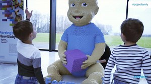 #Ferring knows there’s nothing more important than family. To mark 40 years of IVF, employees came together to build one baby made from more than 50,000 LEGO® bricks. #ProjectFamily. #lego #video #baby | Ferring Pharmaceuticals
