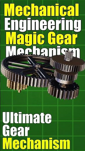 Gears Transfer Power Magic #shorts #shortvideo #science #engineering