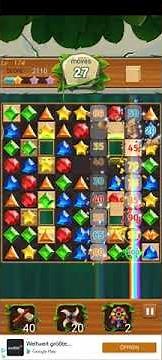 Jewels Jungle 💎 - Jewels & Gems Match 3 Puzzle 2021 Level 174 ⭐⭐ no Booster 👑 Android Gameplay ✅