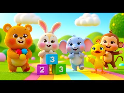 Learn Colors with Animals | Fun Color Learning Song for Kids | Animal Colors Nursery Rhyme