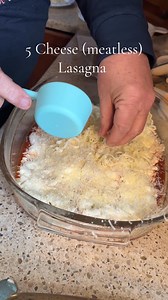 If you are a cheese lover, this is your new lasagna recipe. CHEESE ONLY LASAGNA. This recipe includes 5 cheeses for EACH cheese layer. Plus, this easy recipe is meatless. Let me know if you want me to create a smaller batch version! #lasagna #lasagnarecipe | Jamie's Small Batch Kitchen