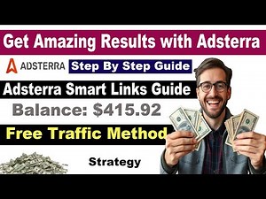 Adsterra Guide - Smart Links Monetization tips | Step By Step adsterra setup tipstv4you