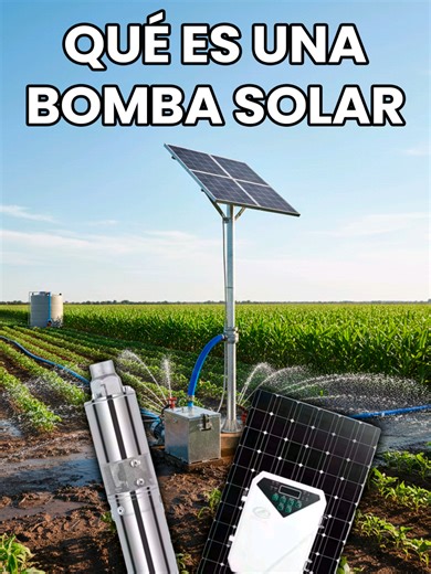 ☀️ ¿Qué es una bomba solar y cómo funciona realmente?💧 Una bomba solar extrae agua usando directamente la energía del sol, sin baterías ni electricidad convencional 🔋❌ Los paneles generan energía → pasa al controlador → la bomba trabaja. 👉 Más sol = más agua. En Guatemala, la mayoría son sumergibles, se instalan desde 5 metros de profundidad y se usan para extracción de agua y riego 🌱 ¿Da suficiente presión? ✅ Sí, siempre que esté bien seleccionada según la profundidad y el uso. Las bombas s