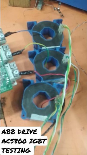 ABB DRIVE ACS800 IGBT TESTING SIMULATOR